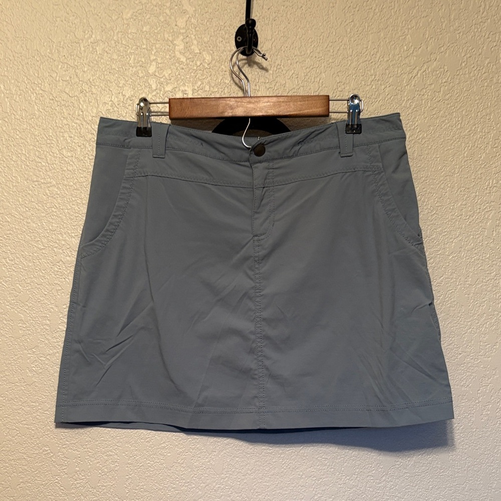 Eddie Bauer Bluish Gray Athletic Skirt (12)